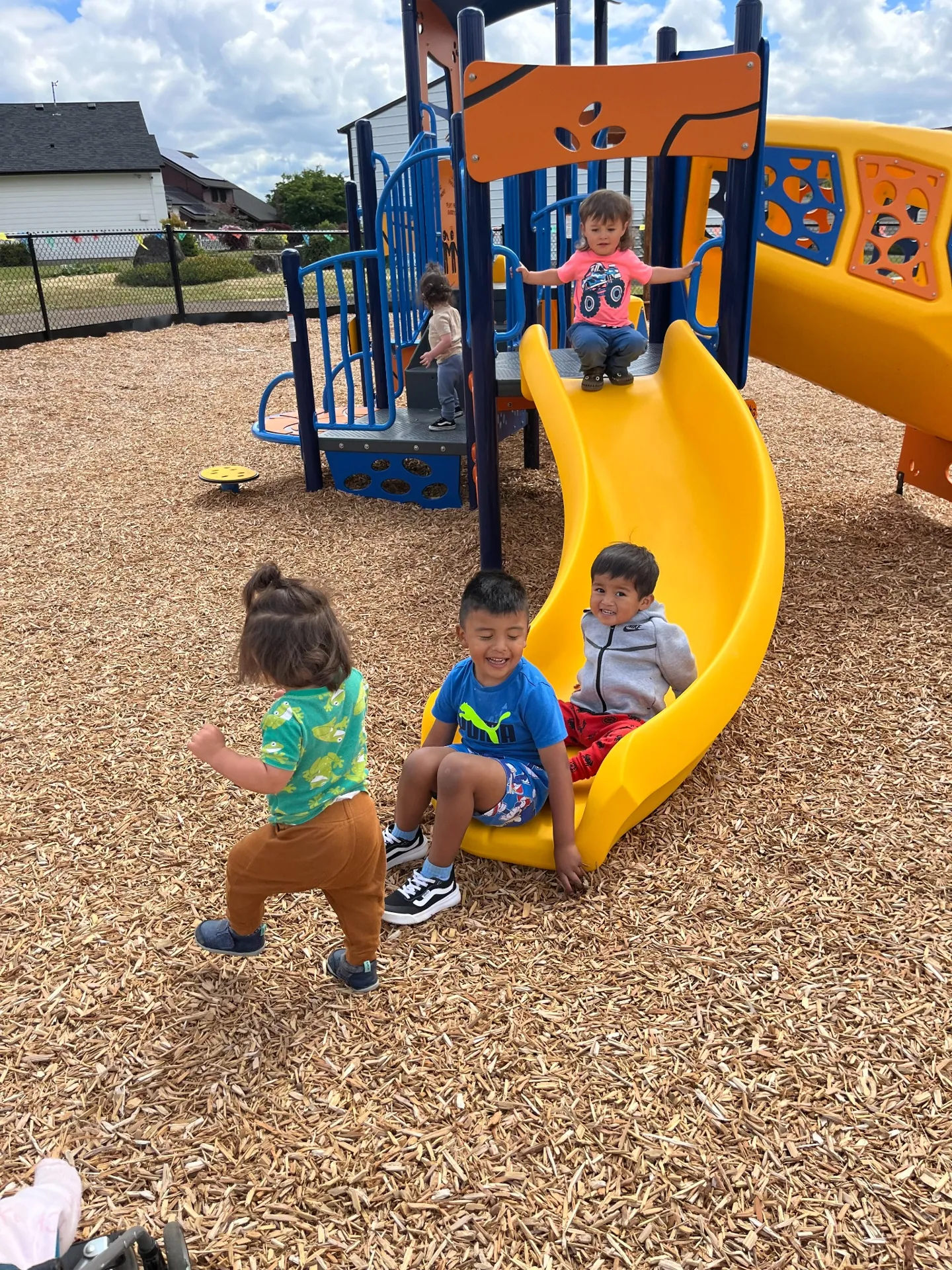 Sliding into an adventure
