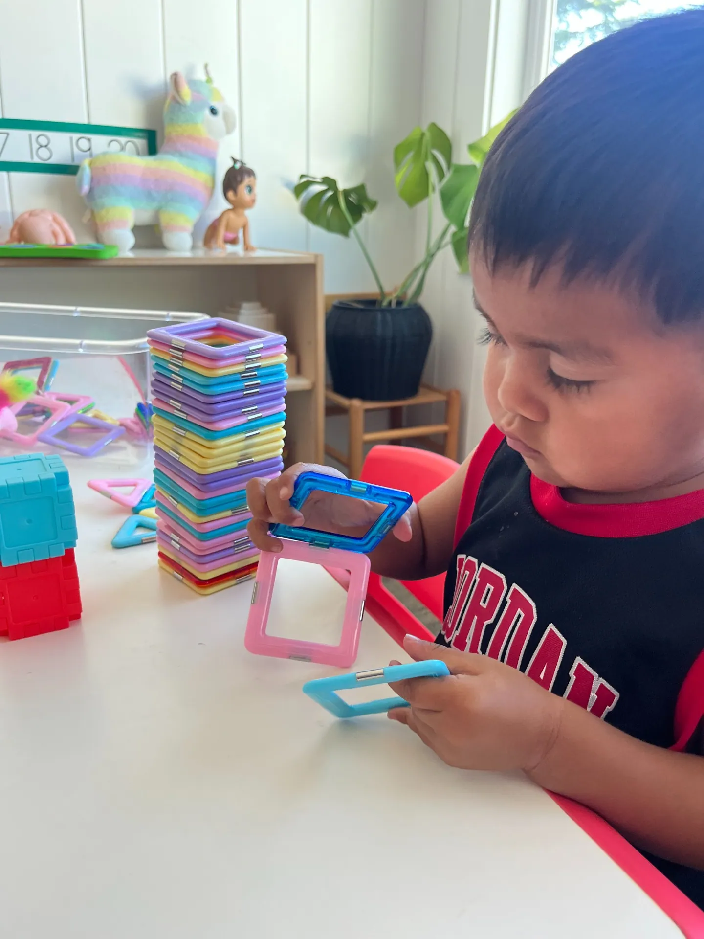 Exploring shapes and colors